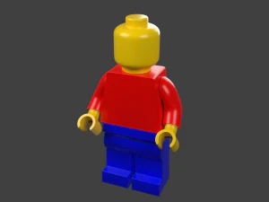 레고 맨 3D 모델