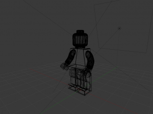 lego man 3D मॉडल