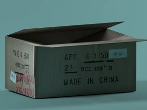 packaging box 3D Model