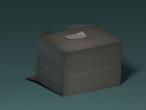 packaging box Model 3D