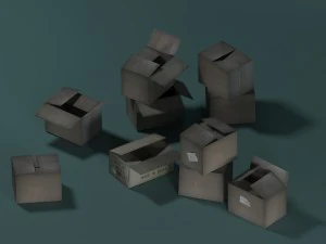 packaging box 3D Model