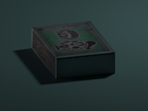 match box with match sticks 3D Model