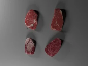 carne Modelo 3D