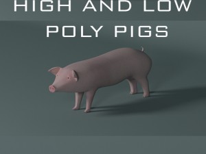 pig 3D Model