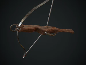 medieval crossbow 3D Model