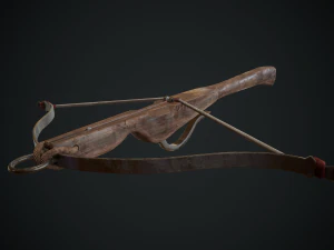 medieval crossbow 3D Model