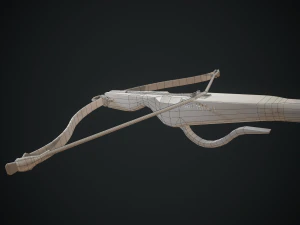 medieval crossbow 3D Model