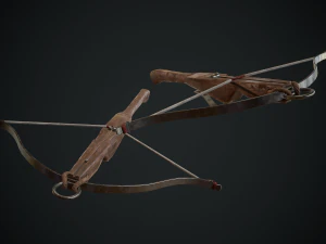 medieval crossbow 3D Model