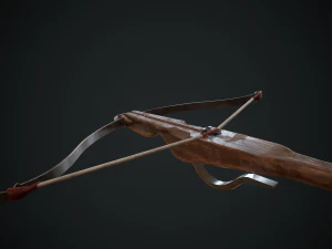 medieval crossbow 3D Model