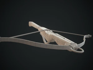 medieval crossbow 3D Model