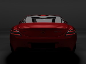 mercedes benz sls amg 3D Model