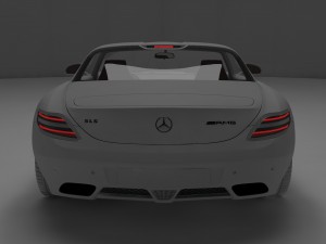 mercedes benz sls amg 3D Model