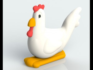 chicken 3D Print Model