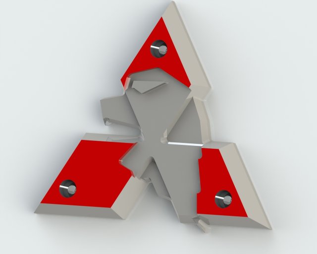 mitsubishi Modelo 3D .c4d .max .obj .3ds .fbx .stl .blend 