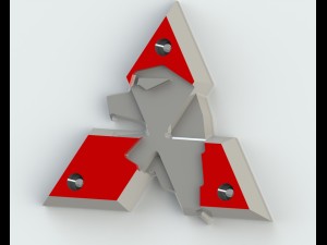 mitsubishi 3D Model