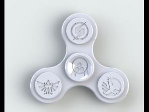spinner 3D Print Model