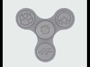 spinner 3D Print Model