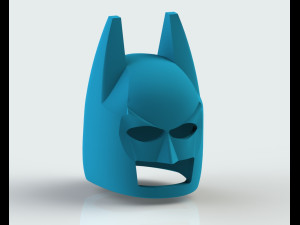 Casco lego batman Model 3D