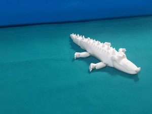 crocodile Modelo de Impressão 3D