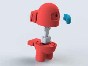 among us 3D Print Model