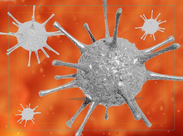 viruses bacteria science cells nerve cells neurons 3D Model .c4d .max .obj .3ds .fbx .stl .blend