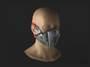 masks tech metal masks wearable futuristic masks Modelo 3D