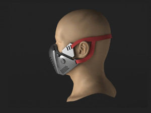 masks tech metal masks wearable futuristic masks Modelo 3D