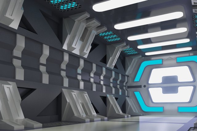 space station corridors spaceship landing sites sci-fi scenes space corridors sci-fi corridors 3D Model .c4d .max .obj .3ds .fbx .stl .blend 