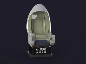 9d VR Egg cinema science fiction virtual reality goggles 3D Model