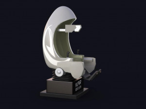 9d VR Egg cinema science fiction virtual reality goggles 3D 模型