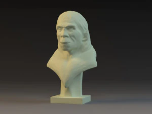 Головы обезьян Пекинский человек Пещерные люди Пещерные люди 3D-печать скульптурных моделей 3D Модель