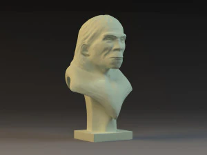 Ape Heads Peking Man cavemen Cavemen 3d printing sculptural models 3D Model