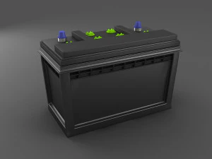 Lead-acid battery storage battery lithium battery 3D Model