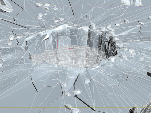 Cartoon Iceberg Ice Cave sea surface Snow Mountain ice ice surface sea ice cone Ice Cave gla Modello 3D