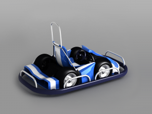 Bumper cars playground Kart entertainment equipment Kart Model 3D मॉडल