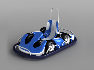 Bumper cars playground Kart entertainment equipment Kart Model 3D मॉडल