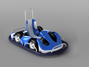 Bumper cars playground Kart entertainment equipment Kart Model 3D मॉडल