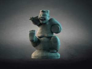 Rap Figurines clay figurines artifacts drummers Modèle 3D