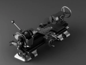 Drill Press drilling workshop factory power 3D Model