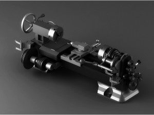 Drill Press drilling workshop factory power 3D मॉडल