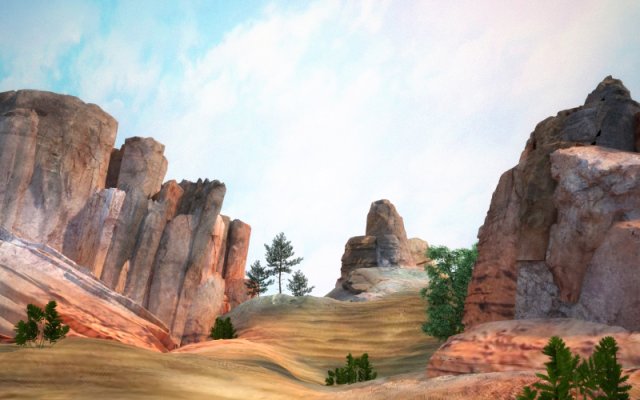 Sand Grass Dune desert landscape sahara wilderness area terrain mountain 3D Model .c4d .max .obj .3ds .fbx .stl .blend 