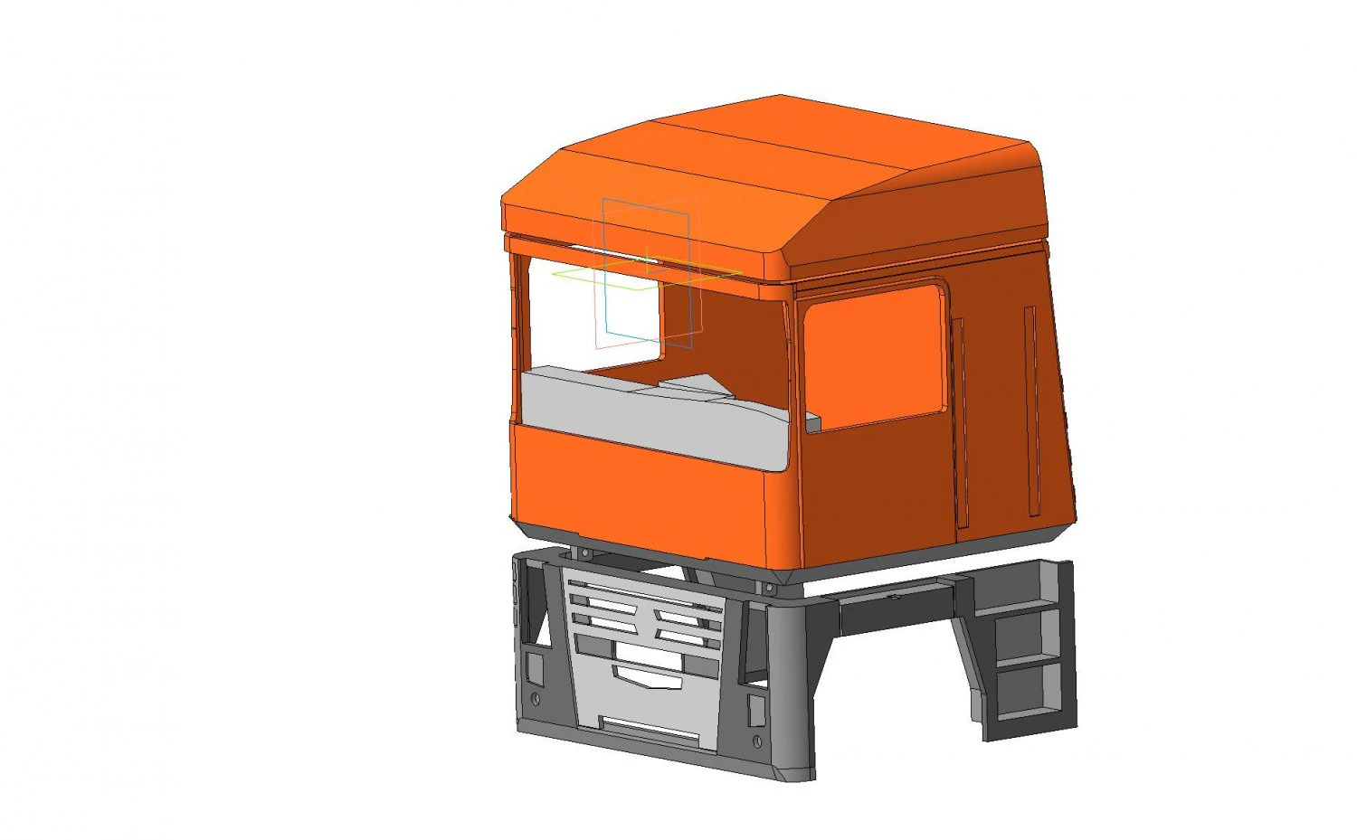 renault magnum 1-16 3D Print Model .c4d .max .obj .3ds .fbx .stl .blend 