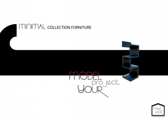 minimal collection forniture - model 1 3D Model .c4d .max .obj .3ds .fbx .stl .blend 