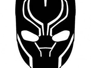 black panther 3D-printmodel