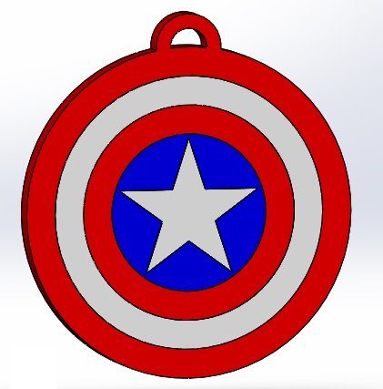 captain america 3D Baskı Modeli .c4d .max .obj .3ds .fbx .stl .blend 