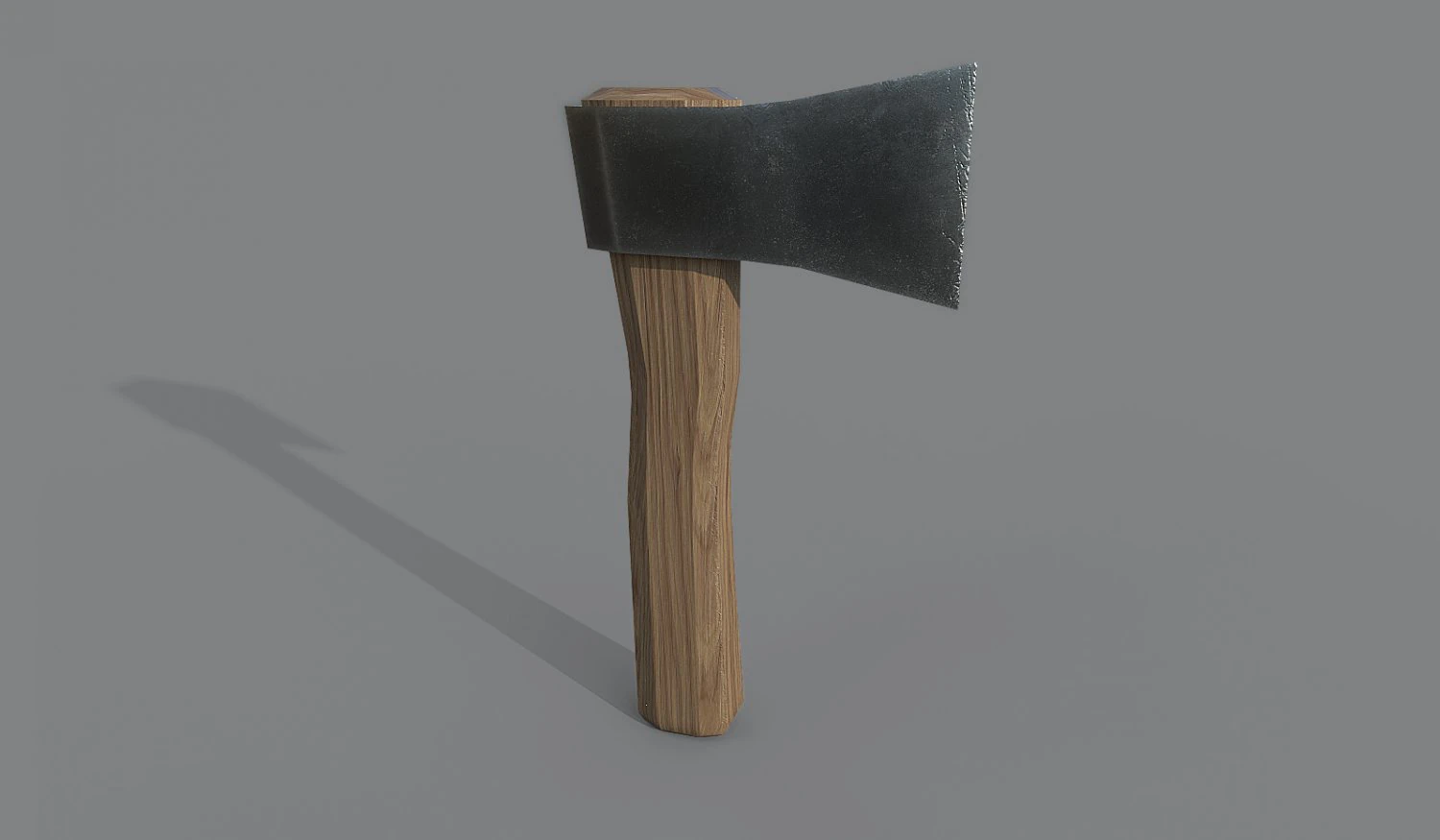 simple axe 3D Model .c4d .max .obj .3ds .fbx .stl .blend