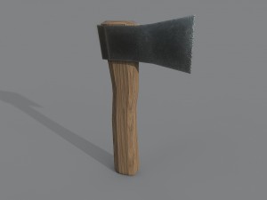 simple axe 3D Model