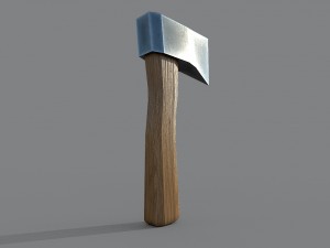 simple axe Model 3D