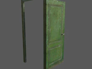 door old pbr 3D Model