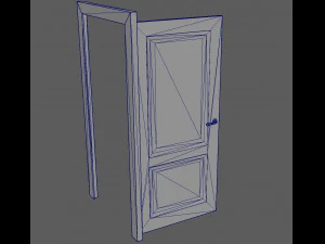 door old pbr 3D Model